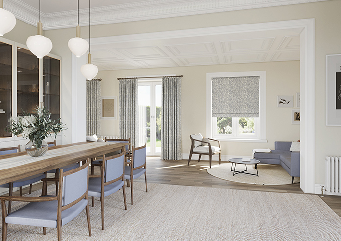 William Morris At Home Willow, Indigo - Twist&Fit Roman Blind - Image 7